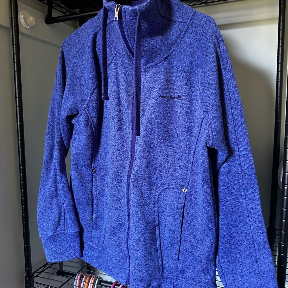 Avalanche Deep Purple Fleece Jacket